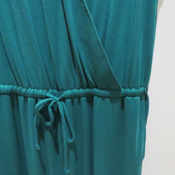 KIT AND ACE Banyan Jumpsuit in Forest Green Stretch Comfy Travel Active - Size M - Picture 4 of 11